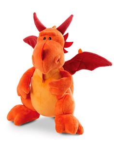 Dragon - Naranja: Sentado (20 cm.) - 58749023