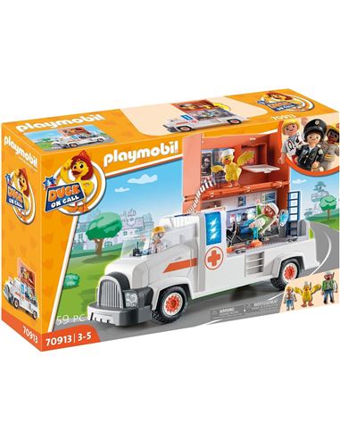Playmobil Duck on Call - Camion Ambulancia 70913 - 30070913