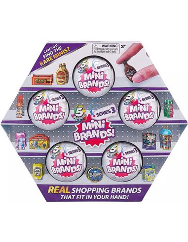 Toy Mini Brands - Pack 5 Bolas - 02577303