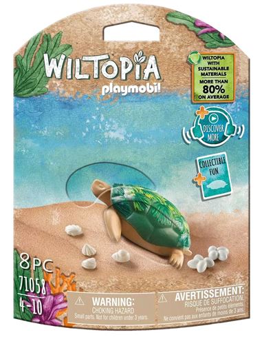 Playmobil - Wiltopia: Tortuga Gigante - 30071058