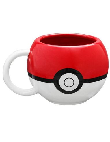 Taza - Ceramica: Pokemon Pokeball (490 ml.) - 33544675