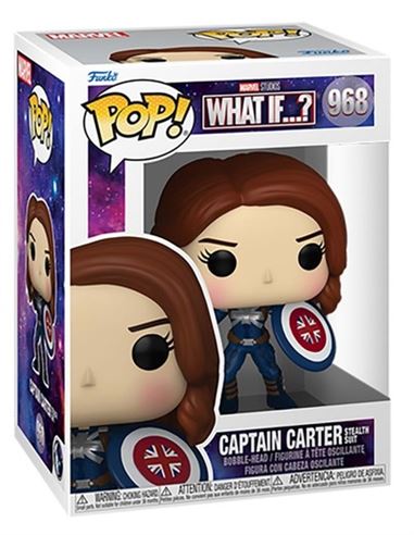 Funko Pop - What If...?: Captain Carter Stealth 96 - 54258653
