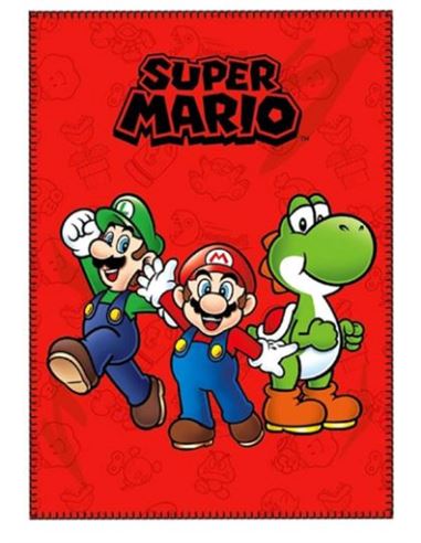 Manta Polar - Super Mario (100x140 cm.) - 58311391