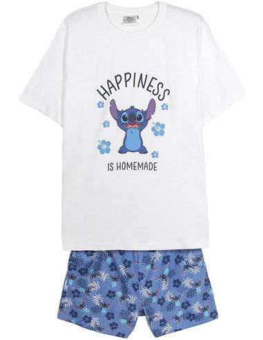 Pijama - Stitch: Corto Azul (Adulto L) - 61011129