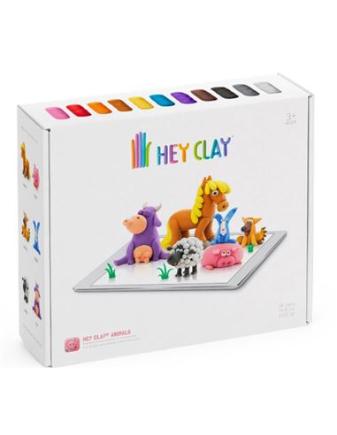 Set de Plastilina - Hey Clay: Animales 18 colores - 12486200