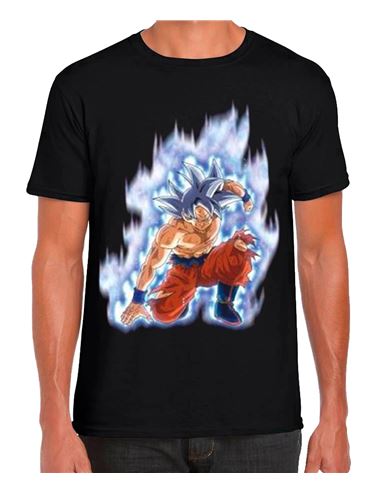 Camiseta - Dragon ball: Goku Ultra Negra Talla L - 64972990-1