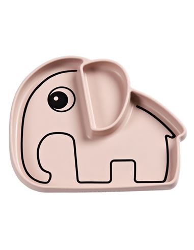 Bowl Silicona - Elefante: Rosa - 60600100