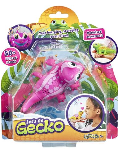 Animagic - Gecko (Rosa) - 14726020