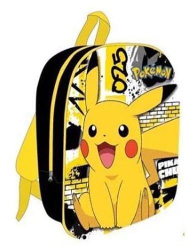 Mochila - Preescolar: Pokémon Pikachu 3D - 06330739