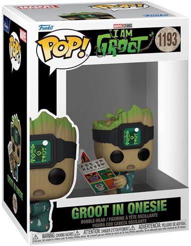 Funko POP - Marvel: Groot in Onesie 1193 - 54270651