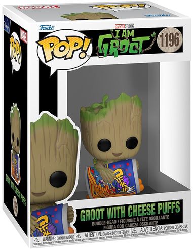 Funko POP - Marvel: Groot Cheese Puffs 1196 - 54270654