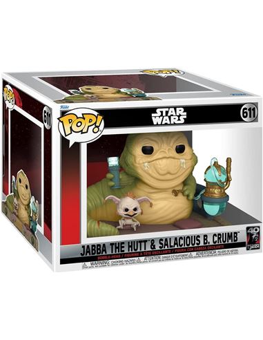 Funko Pop - Star Wars: Jabba The Hutt & Salacious - 54270742