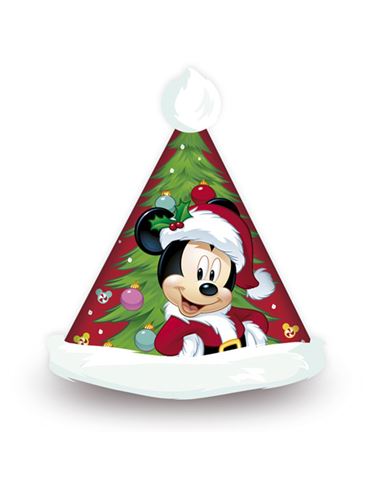 Gorro - Papa Noel: Mickey (37 cm.) - 66813430