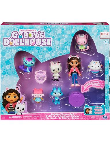Set de figuras - Gabby´s Dollhouse: 7 piezas - 62736484