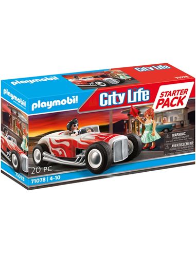 Playmobil - City Life: Starter Pack Hot Rod - 30071078
