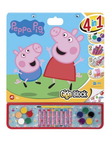 Giga Block - Peppa Pig (4 en 1) - 04821867