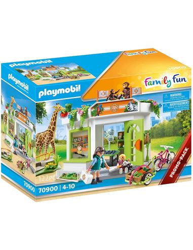 Playmobil - Family Fun: Consulta Veterinario Zoo - 30070900