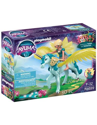 Playmobil Ayuma - Crystal Fairy con Unicornio 7080 - 30070809