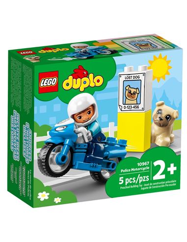 LEGO - Duplo: Moto Policia 10967 - 22510967