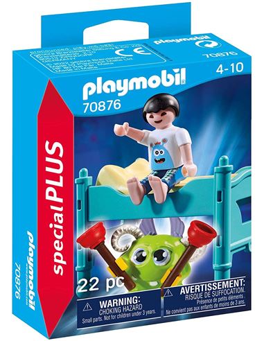 Playmobil - SpecialPlus: Niño con Monstruo - 30070876