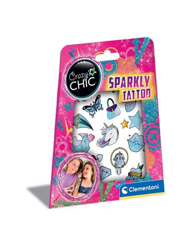 Set Tatuajes - Crazy Chic: Tatto Sparkly - 06618685