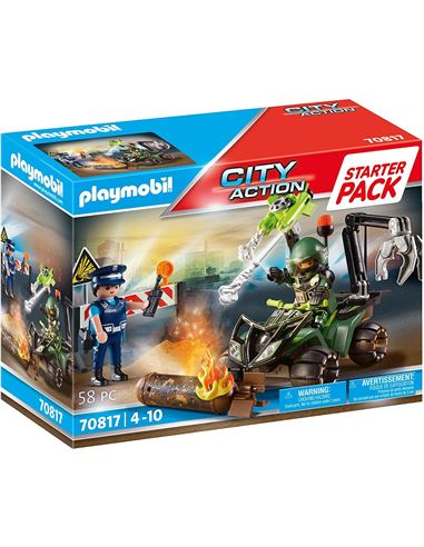 Playmobil - City Action: Entrenamiento Policial 70 - 30070817