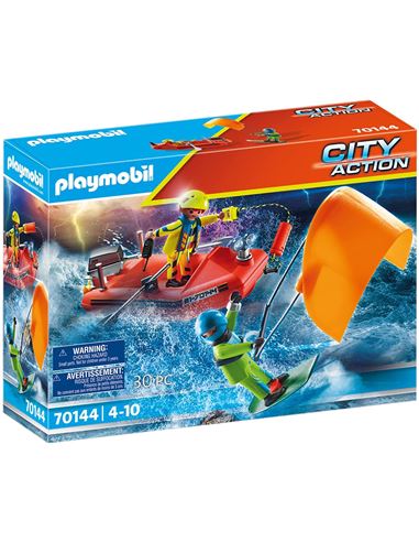 Playmobil - City Action: Rescate de Kitesurfer - 30070144