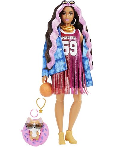 Barbie - Extra: Camiseta Basket con mascota corgi - 24502443.1
