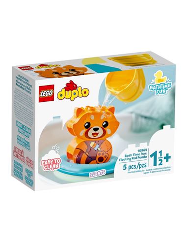LEGO - Duplo: Diversión Baño Panda Rojo Flotante - 22510964