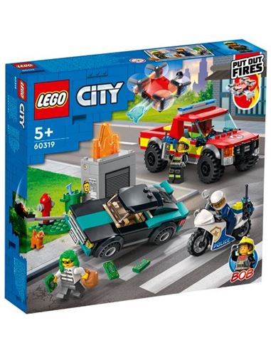 LEGO - City: Rescate Bomberos y Policia - 22560319