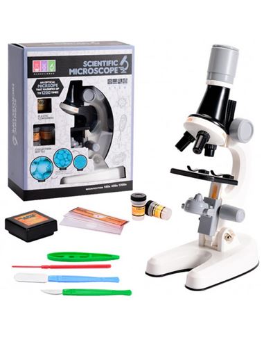 Set Cientifico - Microscopio: con Luz y accesorios - 87823980