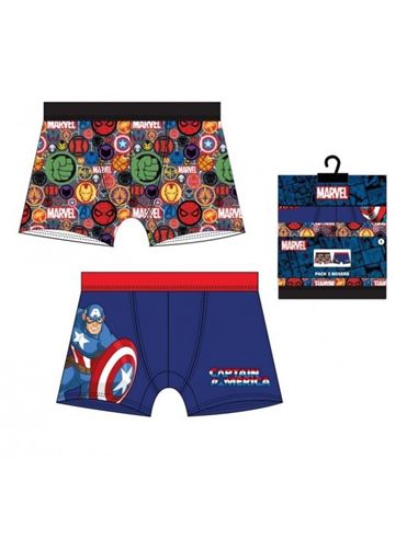 Set de 2 Boxers - Marvel: Capitan America (Talla L - 67833088