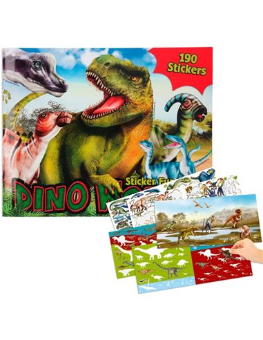 Libro de pegatinas - Dino World: Sticker Fun 190 - 50211160