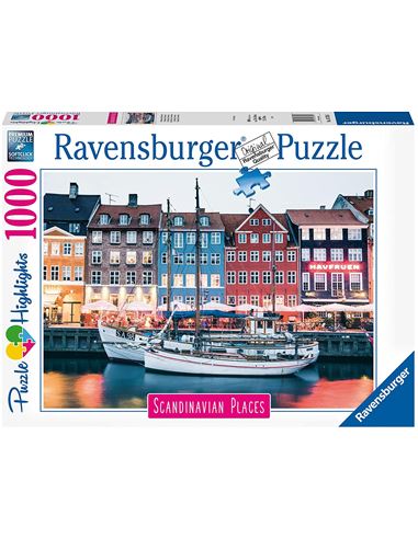 Puzzle 1000 piezas Copenhage - 26916739