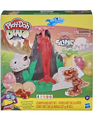 Pastilina - Play-Doh: Dino Crew Isla del Volcan - 25588480