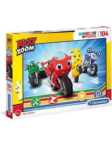 Puzzle - Ricky Zoom: Equipo 104 pcs - 06627158