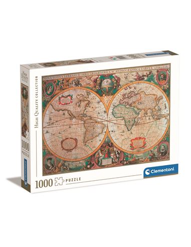 Puzzle - Mapa Antiguo (1000 pzs) - 06631229