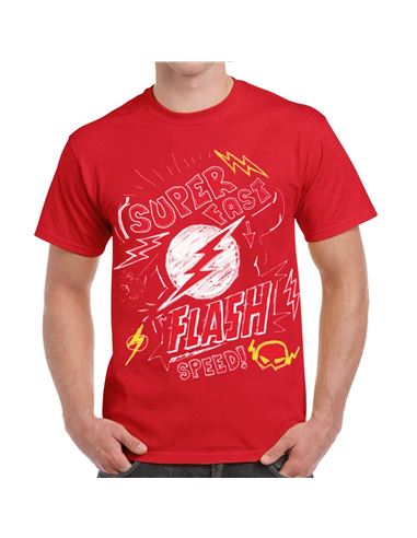 Camiseta - Flash: Rojo (Talla M) - 64943091-1