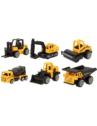 Set de vehiculos - Metal: Camiones de construcción - 05649879