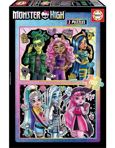 Puzzle - Multipuzzle: Monster High (2x100 pcs) - 04019704