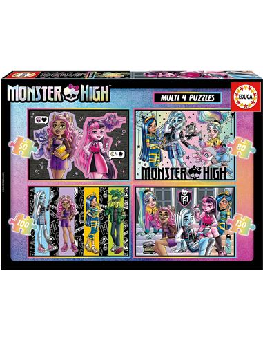 Puzzle - Progresivo: Monster High (50-150 pcs) - 04019706
