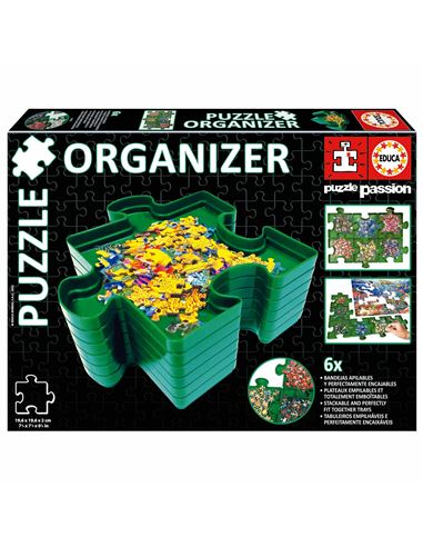 Accesorio puzzle - Organizador: Con forma de pieza - 04019577