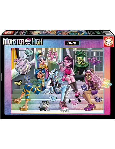 Puzzle - Monster High: Happy (1000 pcs) - 04019703