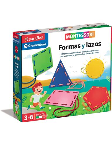 Juego - Education: Montessori Formas y Lazos - 06655450