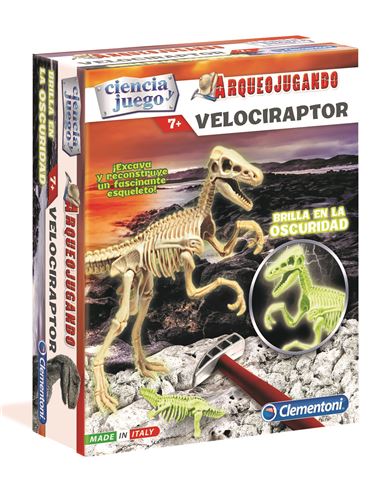 Juego - Arqueojugando: Velociraptor Fosforescente - 06655352