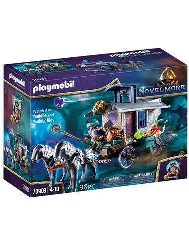 Playmobil Novelmore - Violet Vale: Carruaje Mercad - 30070903