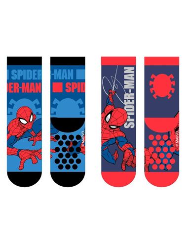 Set 2 calcetines - Antideslizantes: Marvel Spiderm - 60332241