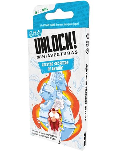 Juego de mesa - Unlock!: MiniAventuras Recetas S. - 50311134