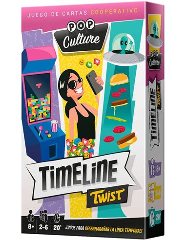 Juego de mesa - Timeline Twist: POP Culture - 50310795