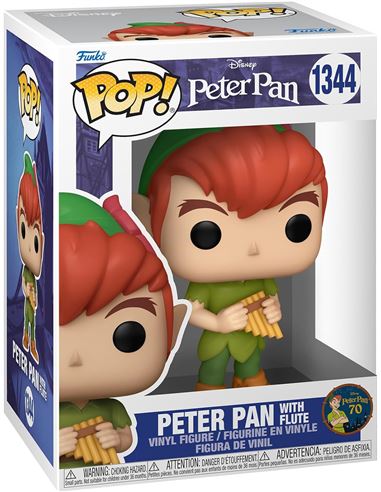 Funko POP! - Disney: Peter Pan con flauta 1344 - 54270697